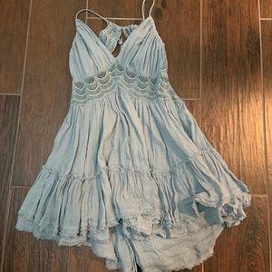 Free people blue dress